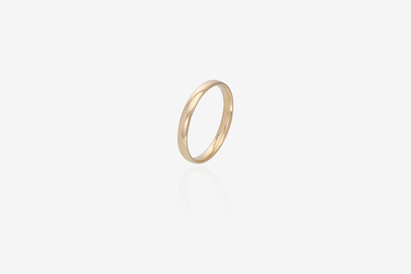2.8MM Plain Band Wedding Ring, Comfort Fit Plain Wedding Band, Unique Wedding Band for Men, Minimalist Ring